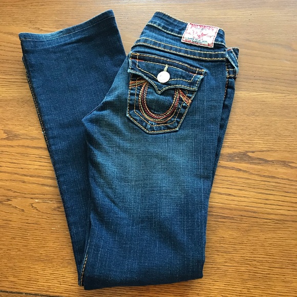 True Religion Rainbow Becky Jeans EUC - Picture 9 of 16